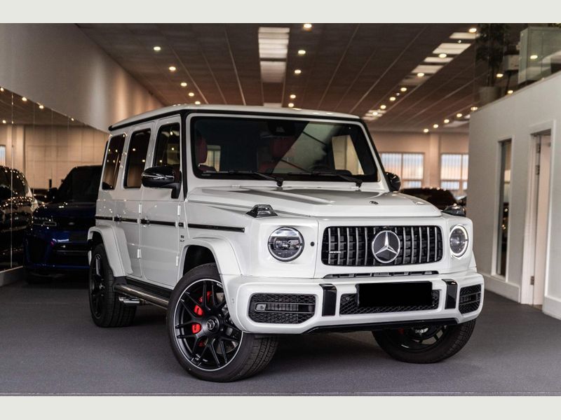 Miniature Mercedes AMG G63 2023 - Blanc Diamant - 1/43 - Solido - Neuf