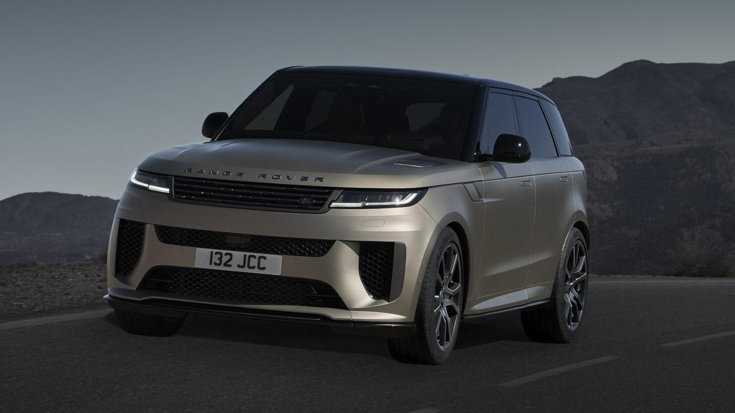 Компания Land Rover представила самый быстрый, мощный и технологичный Range  Rover Sport в истории