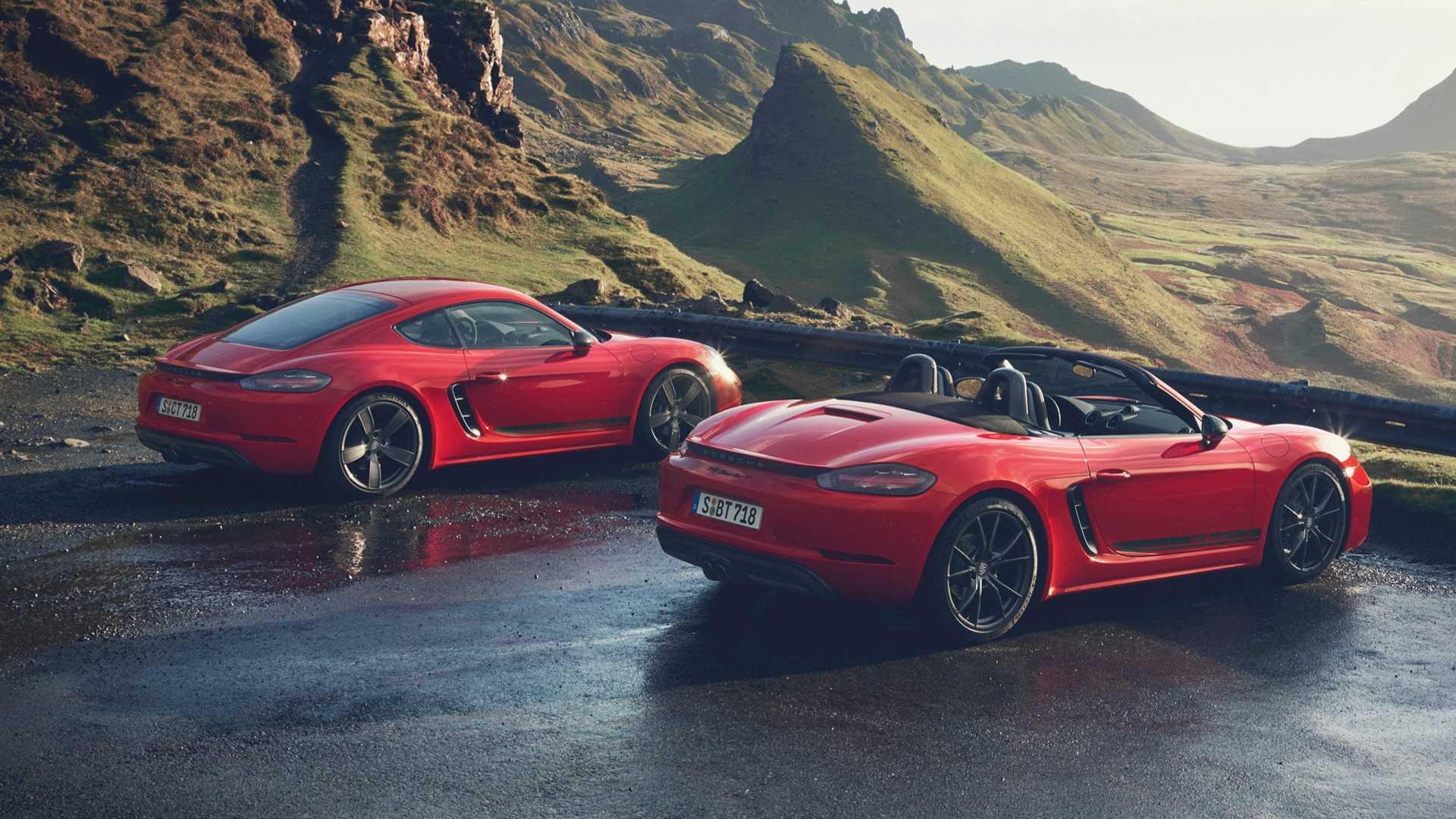 Бензиновые Porsche 718 Boxster и Cayman снимают с производства