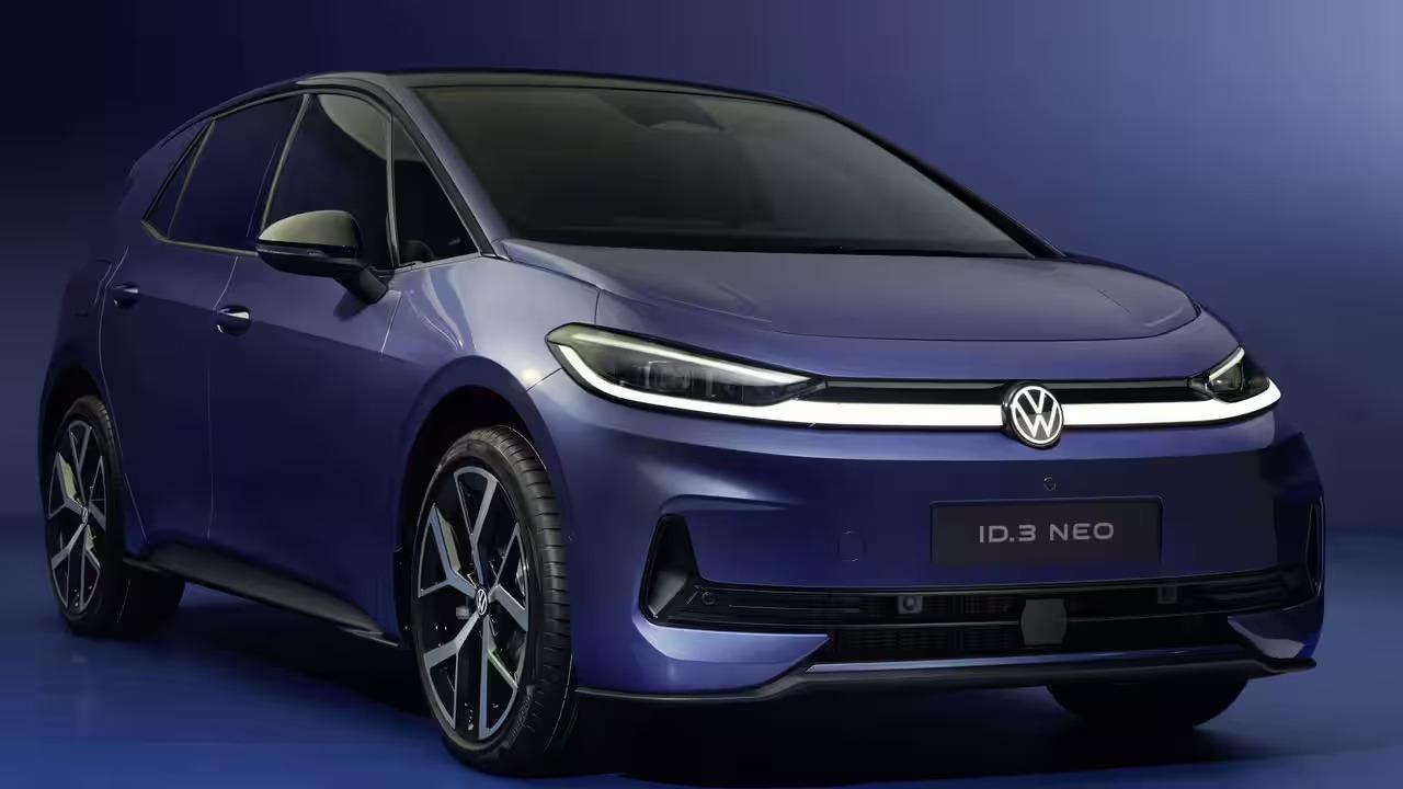 Volkswagen ID.3 Neo 2026: новый электромобиль с запасом хода 630 км и светящимся логотипом