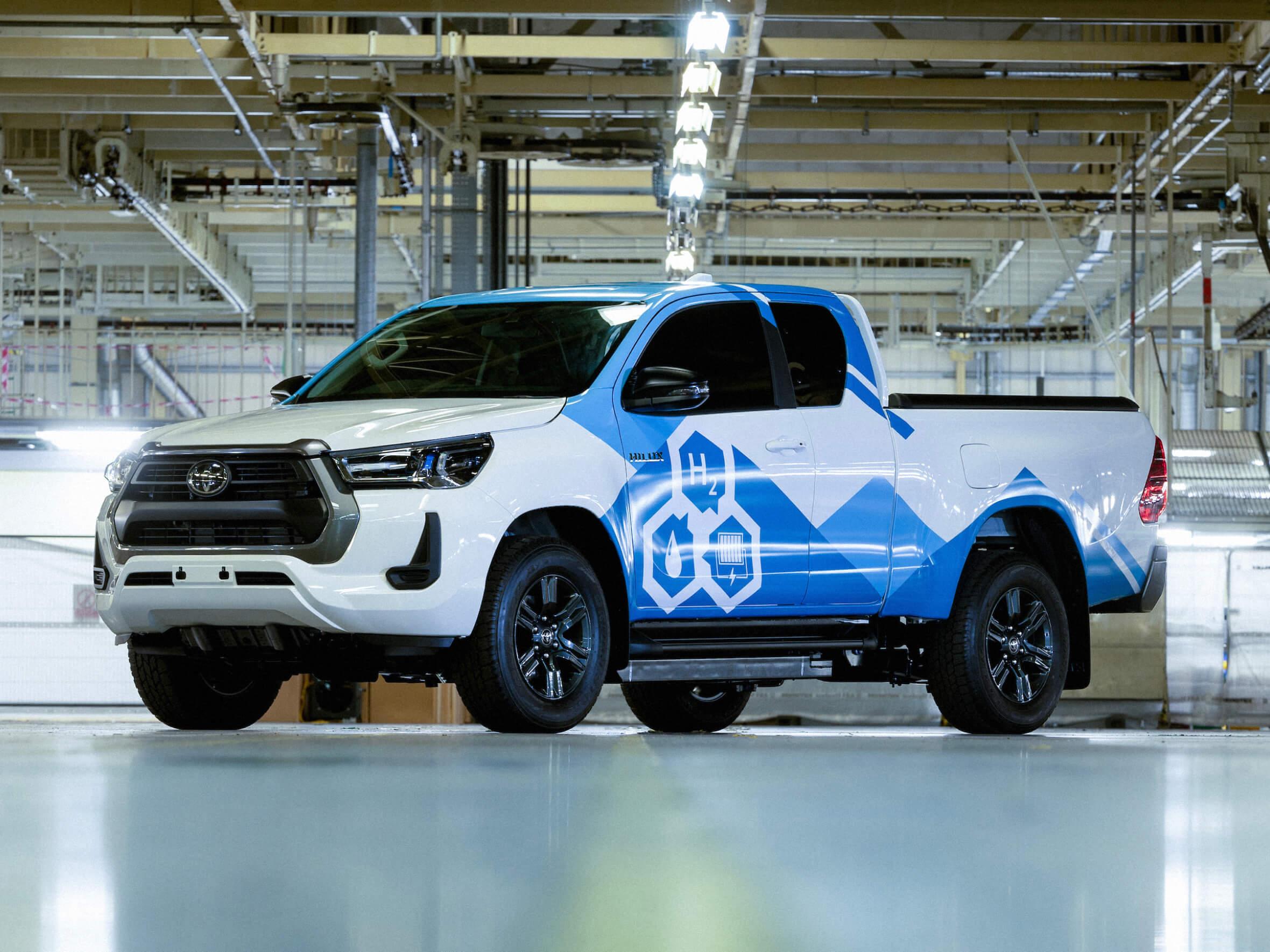 Toyota готовит водородный Hilux для Европы