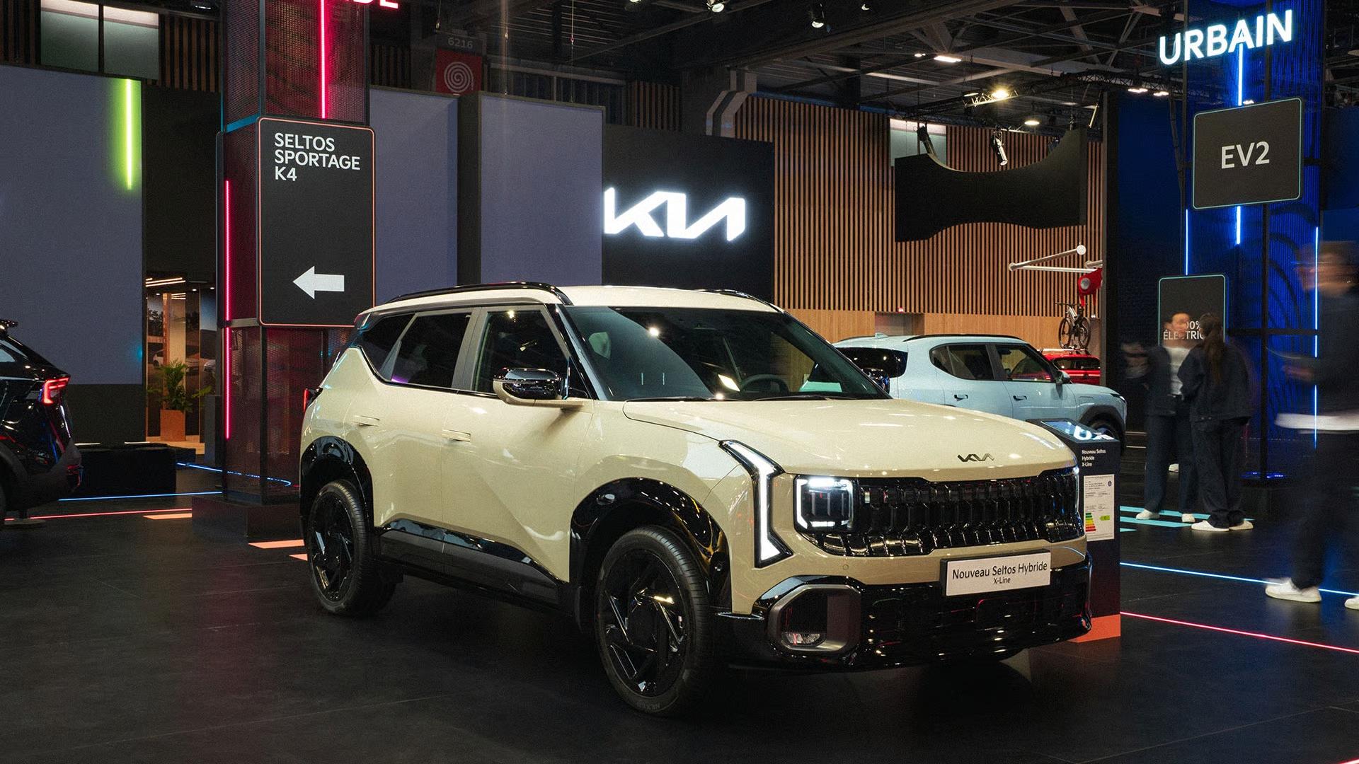 Новый Kia Seltos Hybrid дебютировал в Европе