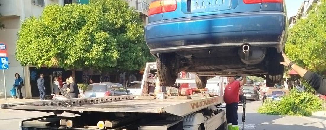 В Никосии утилизировали 2,3 тысячи брошенных автомобилей