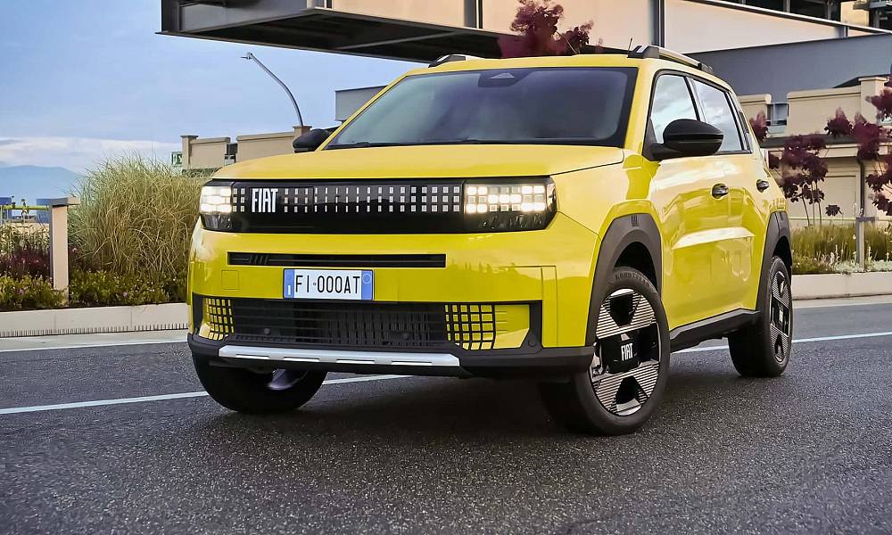 Fiat презентовал новый кроссовер Grande Panda 2025 года