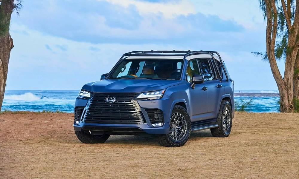 Представлен обновленный внедорожник Lexus LX