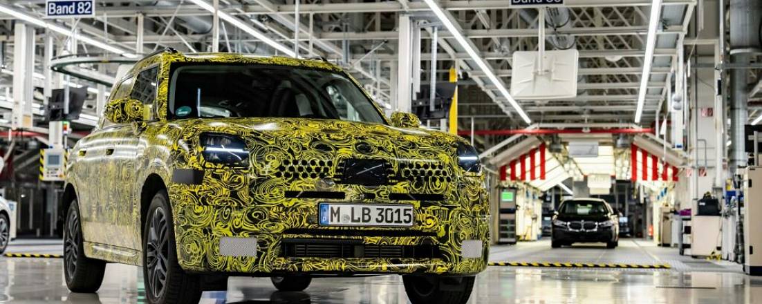 Новый Mini Countryman будет доступен в электрической версии