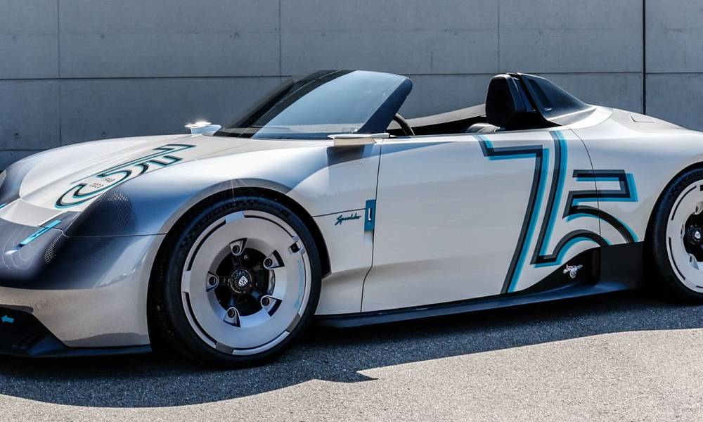 Компания Porsche представила новый электрический концепт-кар Vision 357 Speedster