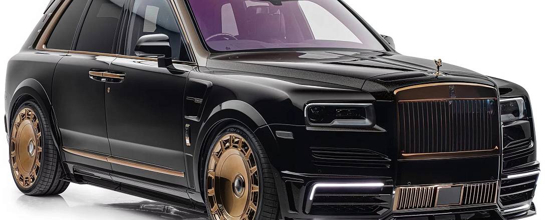 Ателье Mansory презентовало два модифицированных Rolls-Royce Cullinan