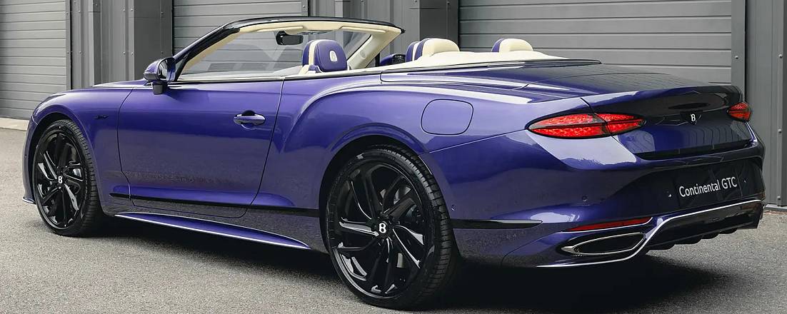 Bentley Continental GTC Speed Violette: уникальный кабриолет с историческим оттенком и максимальной персонализацией Bentley Continental GTC Speed Violette: уникальный кабриолет с историческим оттенком и максимальной персонализацией