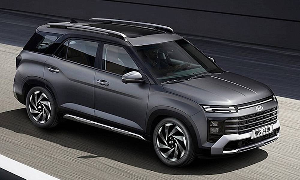 Hyundai представила обновленную версию семиместной Creta