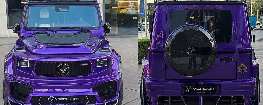 В Дубае представили дерзкую тюнинг-версию Mercedes-AMG G 63