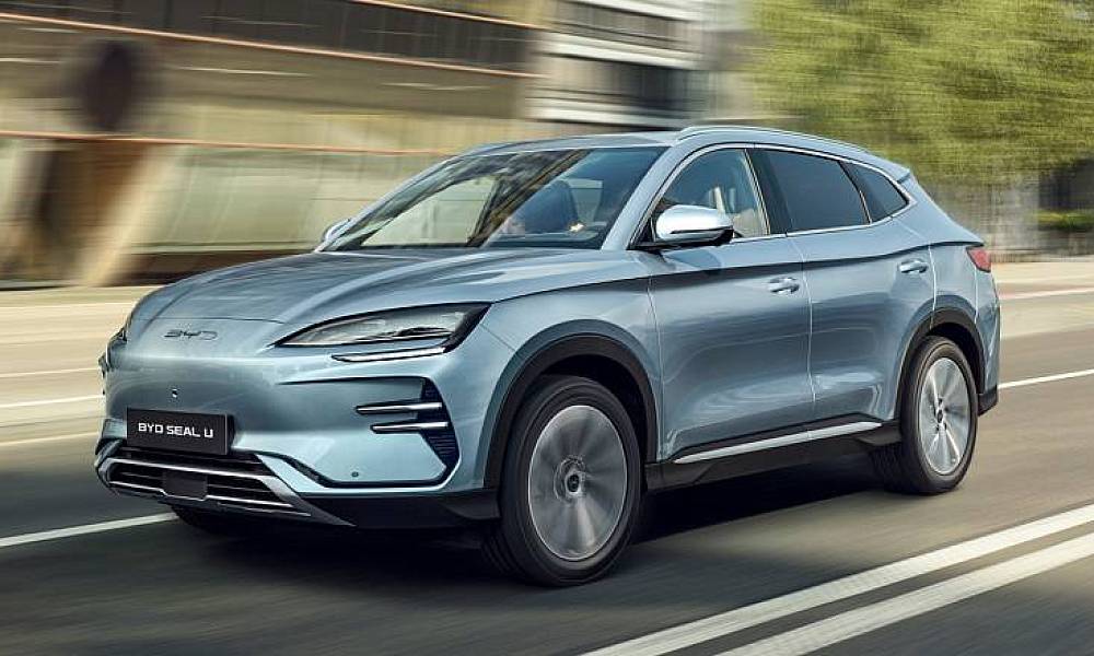 Компания BYD — лидер по регистрации электромобилей на Кипре в январе