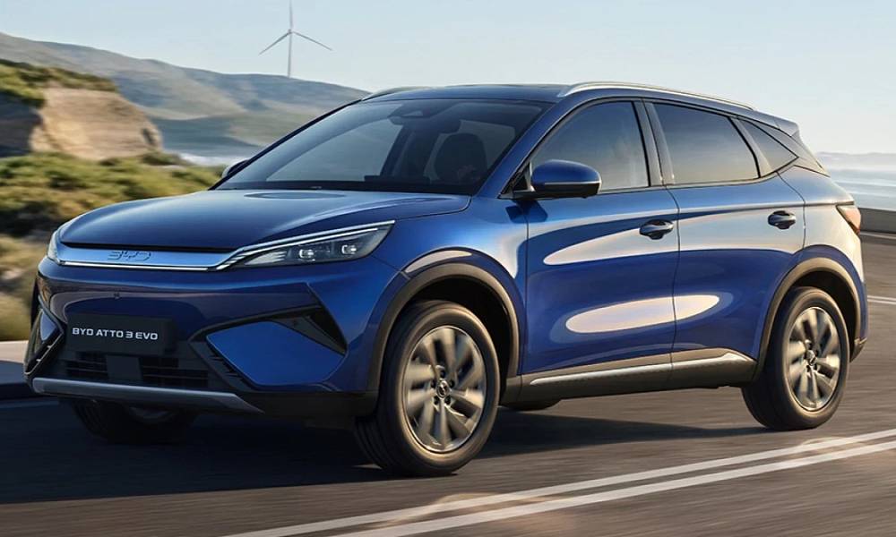 BYD показал новый Atto 3 Evo для глобального рынка