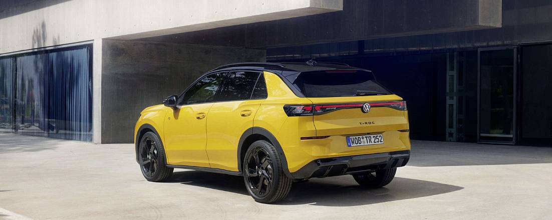 Компания Volkswagen представила второе поколение T-Roc