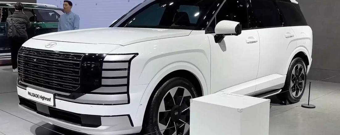 Компания Hyundai презентовала Palisade с необычной крышей