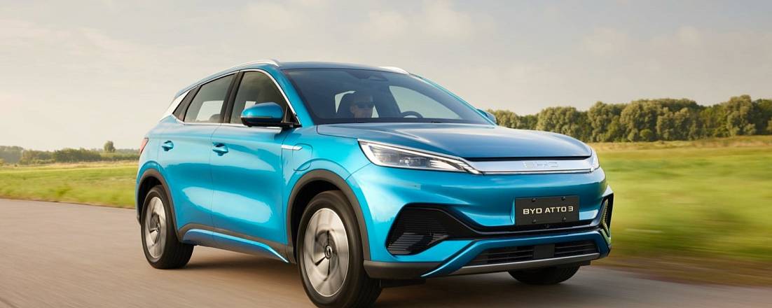 В магазинах Electroline на Кипре будут продавать электрокары BYD 