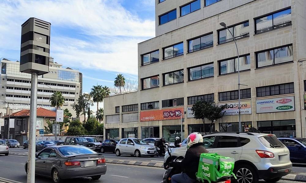 В Ларнаке начали работать дорожные камеры