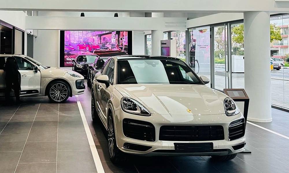 В Лимассоле открылся новый шоурум Porsche