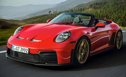 Компания Porsche представила новый двухместный кабриолет