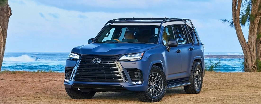 Представлен обновленный внедорожник Lexus LX