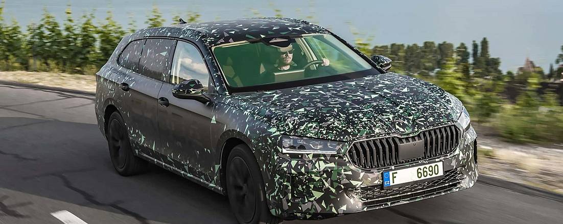 Skoda раскрыла подробности о новом Superb