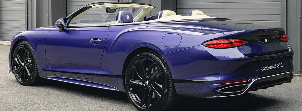 Bentley Continental GTC Speed Violette: уникальный кабриолет с историческим оттенком и максимальной персонализацией