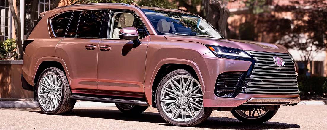 Внедорожник Lexus LX превратили в салон красоты на колесах Внедорожник Lexus LX превратили в салон красоты на колесах