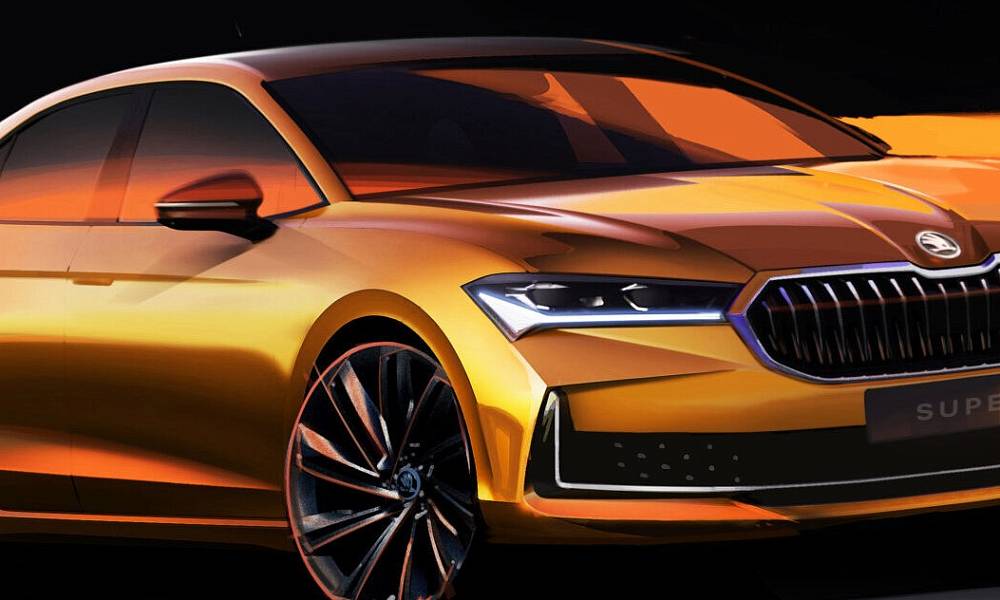 Skoda рассекретила дизайн нового Superb