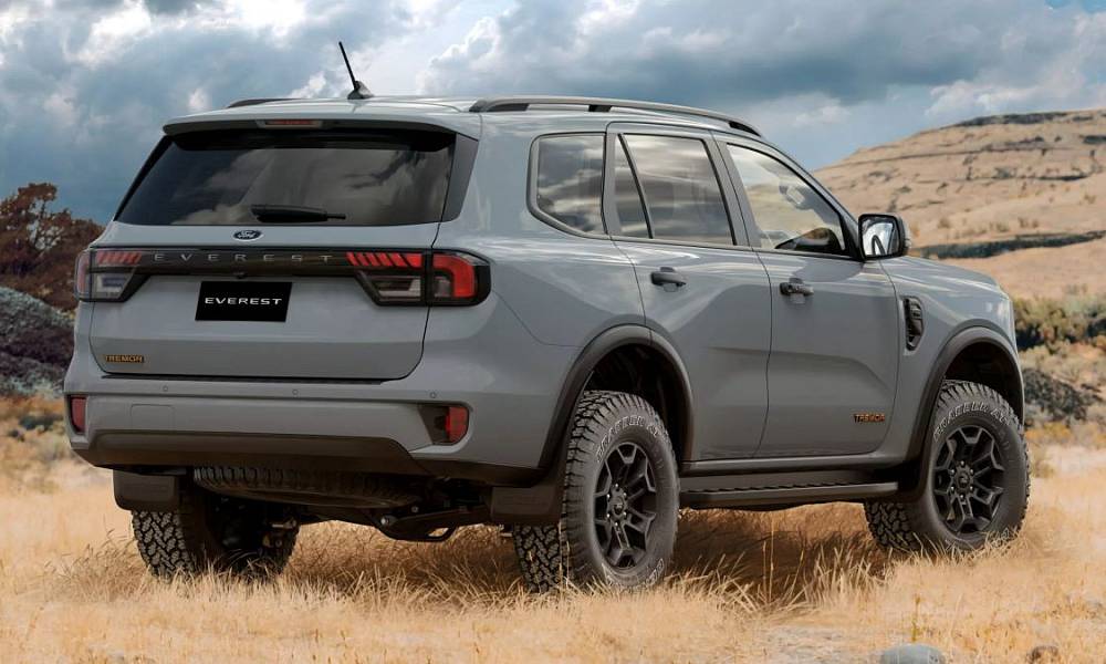 Компания Ford показала новый рамный внедорожник Everest Tremor