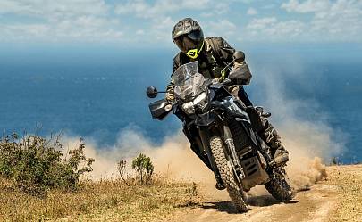 Легендарный японский мотоцикл Kawasaki KLR650 возвращается