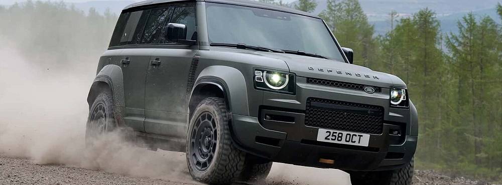 На рынок выходит самый мощный Land Rover Defender в истории