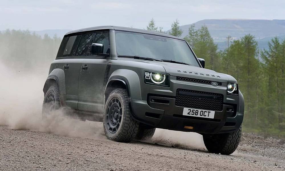 На рынок выходит самый мощный Land Rover Defender в истории