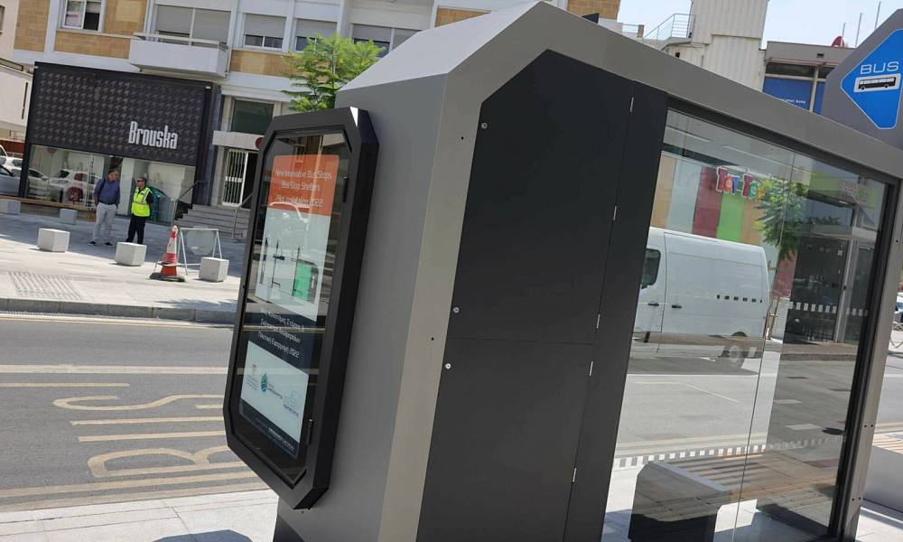 На Кипре появится более 5 тысяч современных автобусных остановок