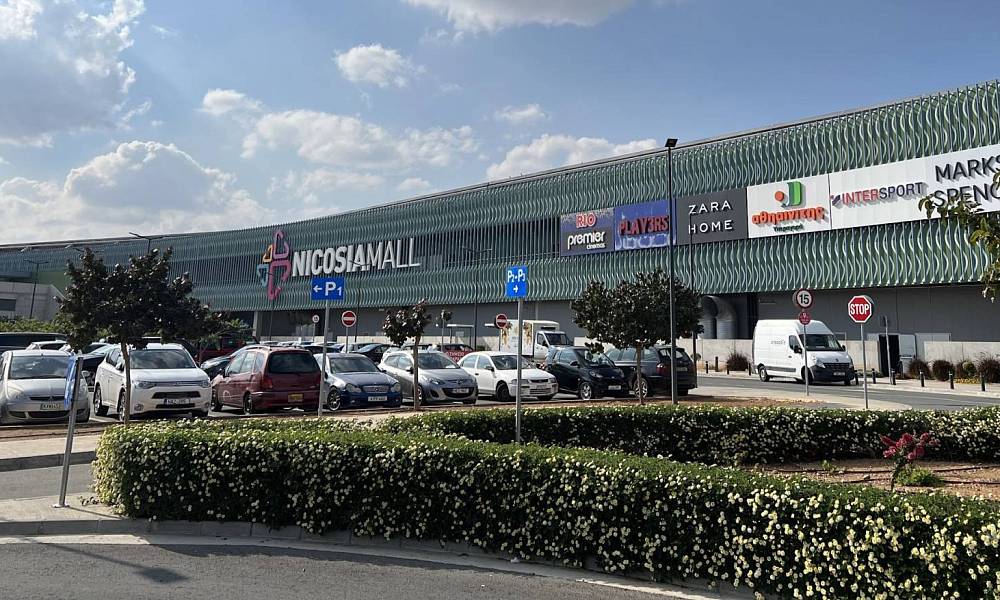 В Nicosia Mall оборудовали новые парковочные места