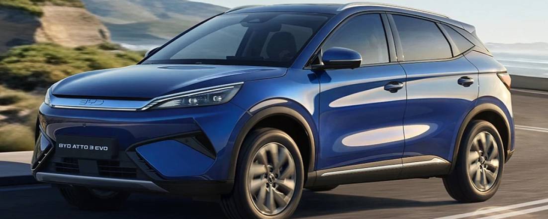 BYD показал новый Atto 3 Evo для глобального рынка