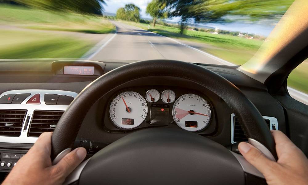 What mileage is considered normal for a used car in Cyprus?