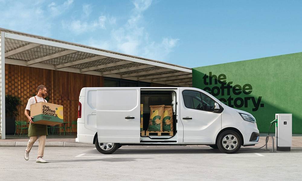 У Renault  появился полностью электрический  грузовик Trafic Van E-Tech