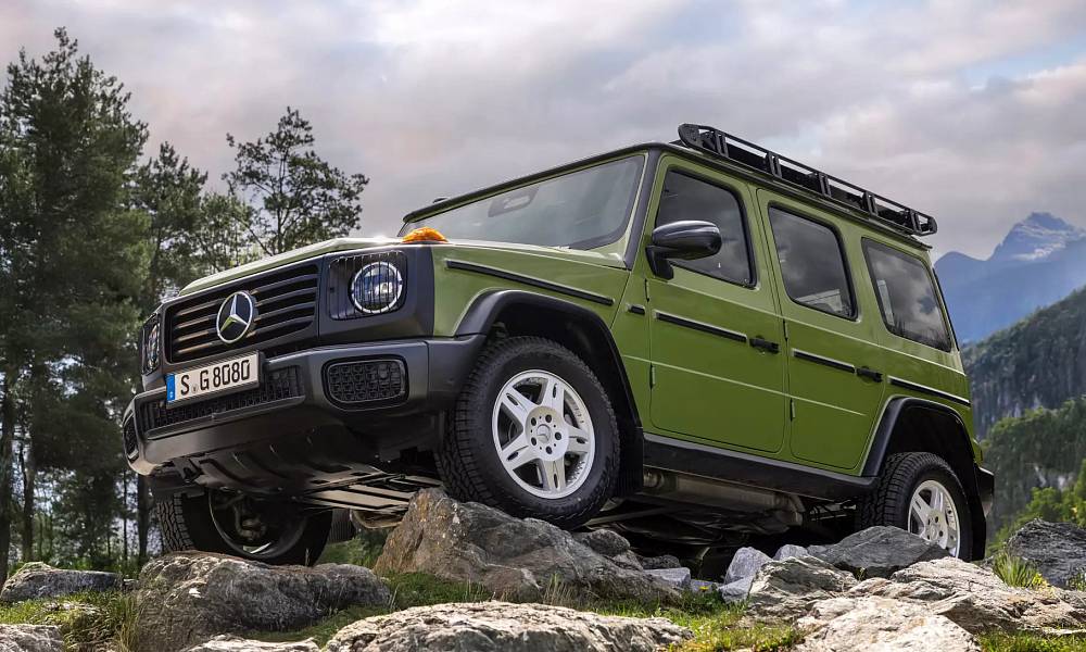 Mercedes-Benz представил «Гелик» в стиле 80-х