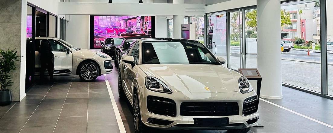 В Лимассоле открылся новый шоурум Porsche